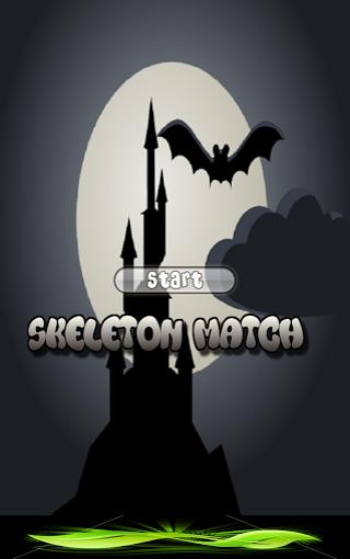 Skeleton Match Game Free