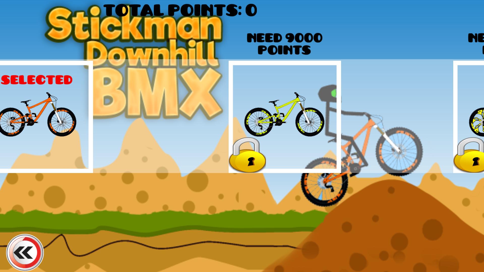 Stickman BMX - Downhill