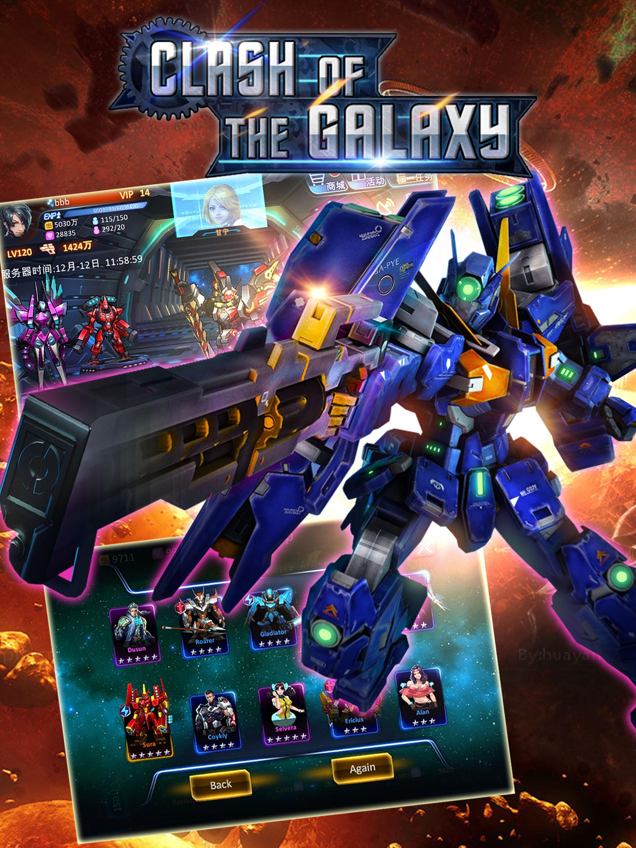 Clash of the Galaxy