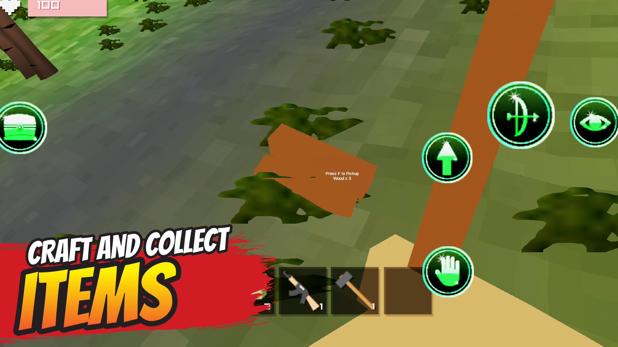 Adventure Strike 3D Pixel Saga