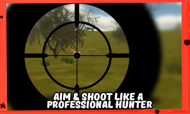 3D Chicken Hunter Simulator