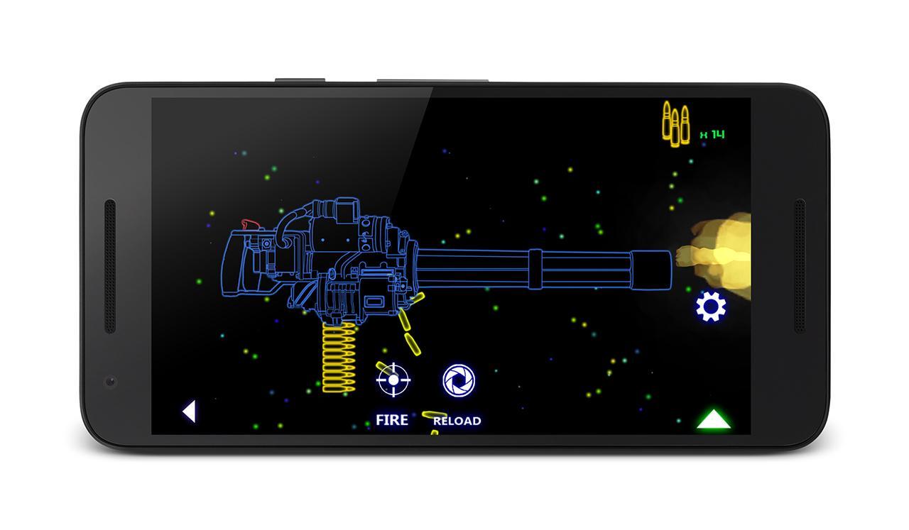 Simulator Neon Weapon