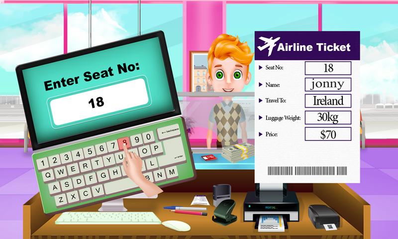 Summer Vacation Airport Trip