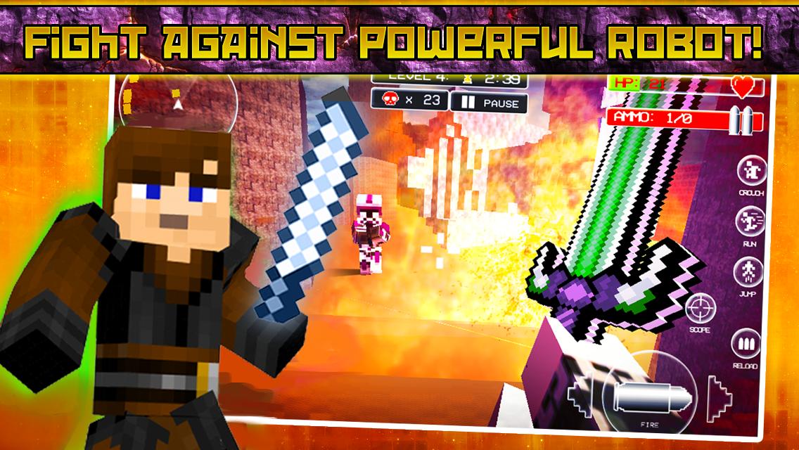 Force Hunter: Block Wars FPS