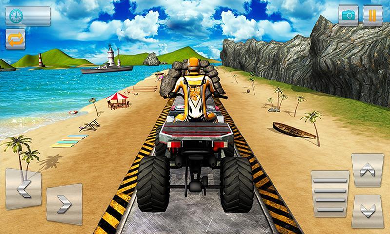 Beach Bike Stunts 2016