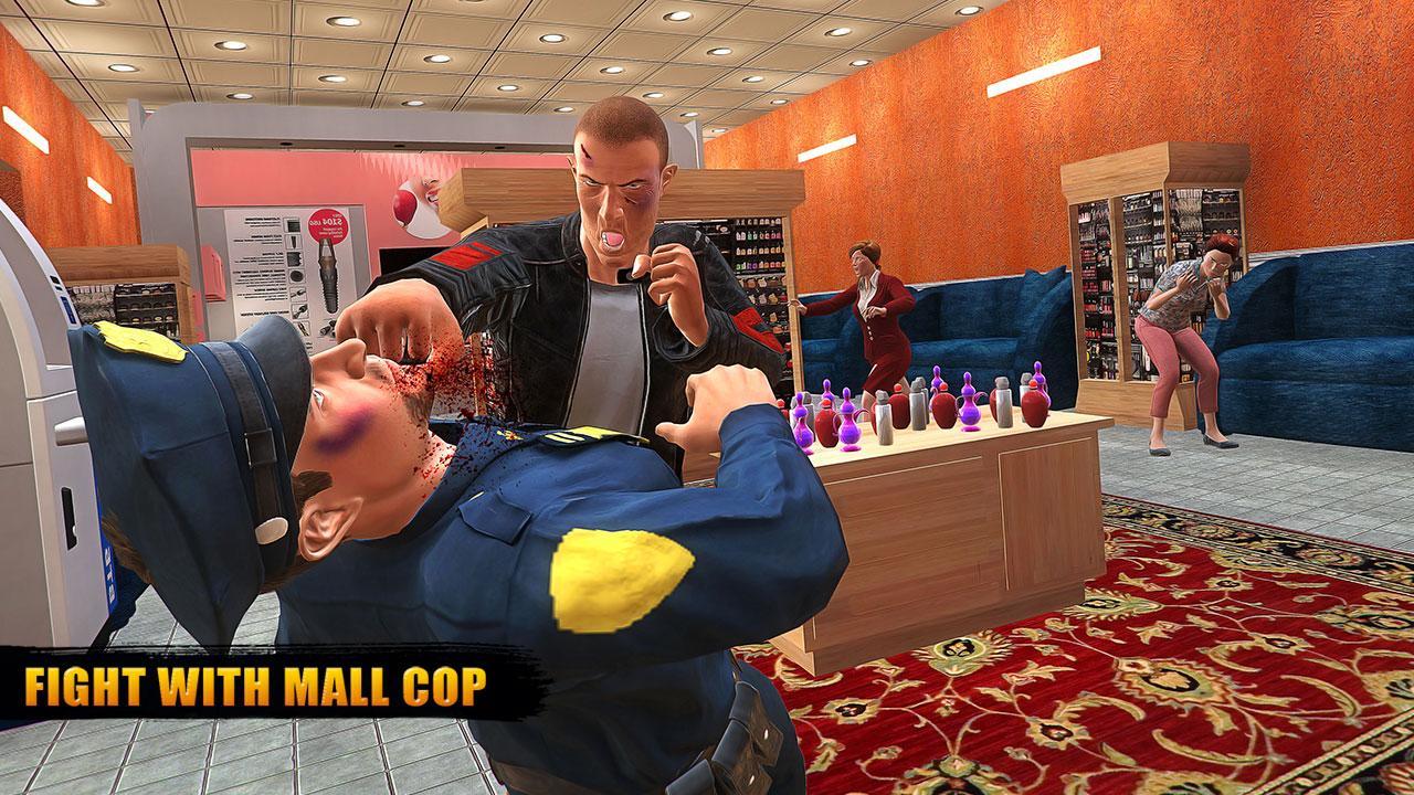 Supermarket Gangster Escape 3D