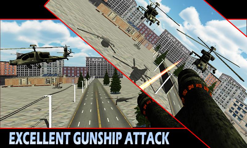 Modern Counter War Helicopter