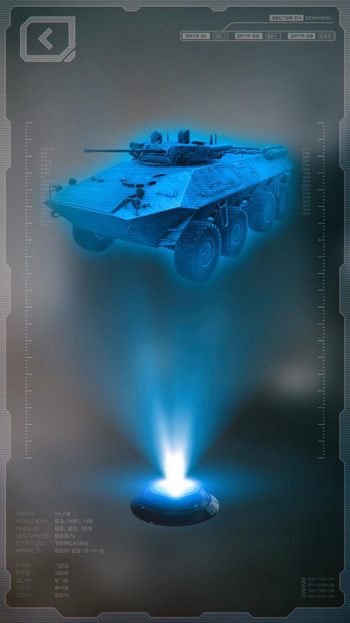 3D Hologram Simulator