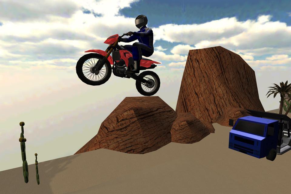 First Person Motocross Racing