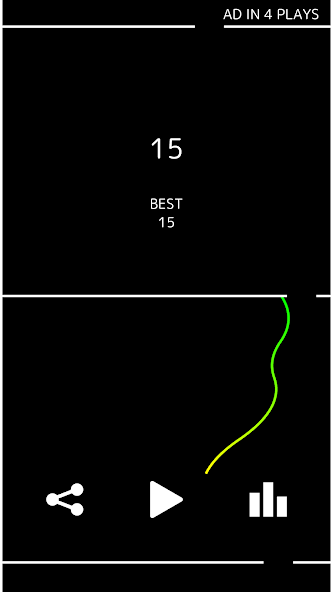 Scrolling Snake - Hard Game