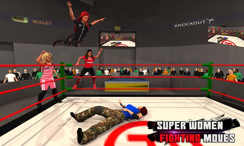 Women Wrestling Hell 2k18 Superstar Divas Tag Team