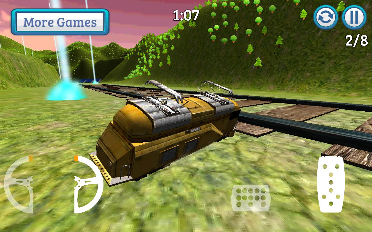 Stunt Racer - Train Tracks