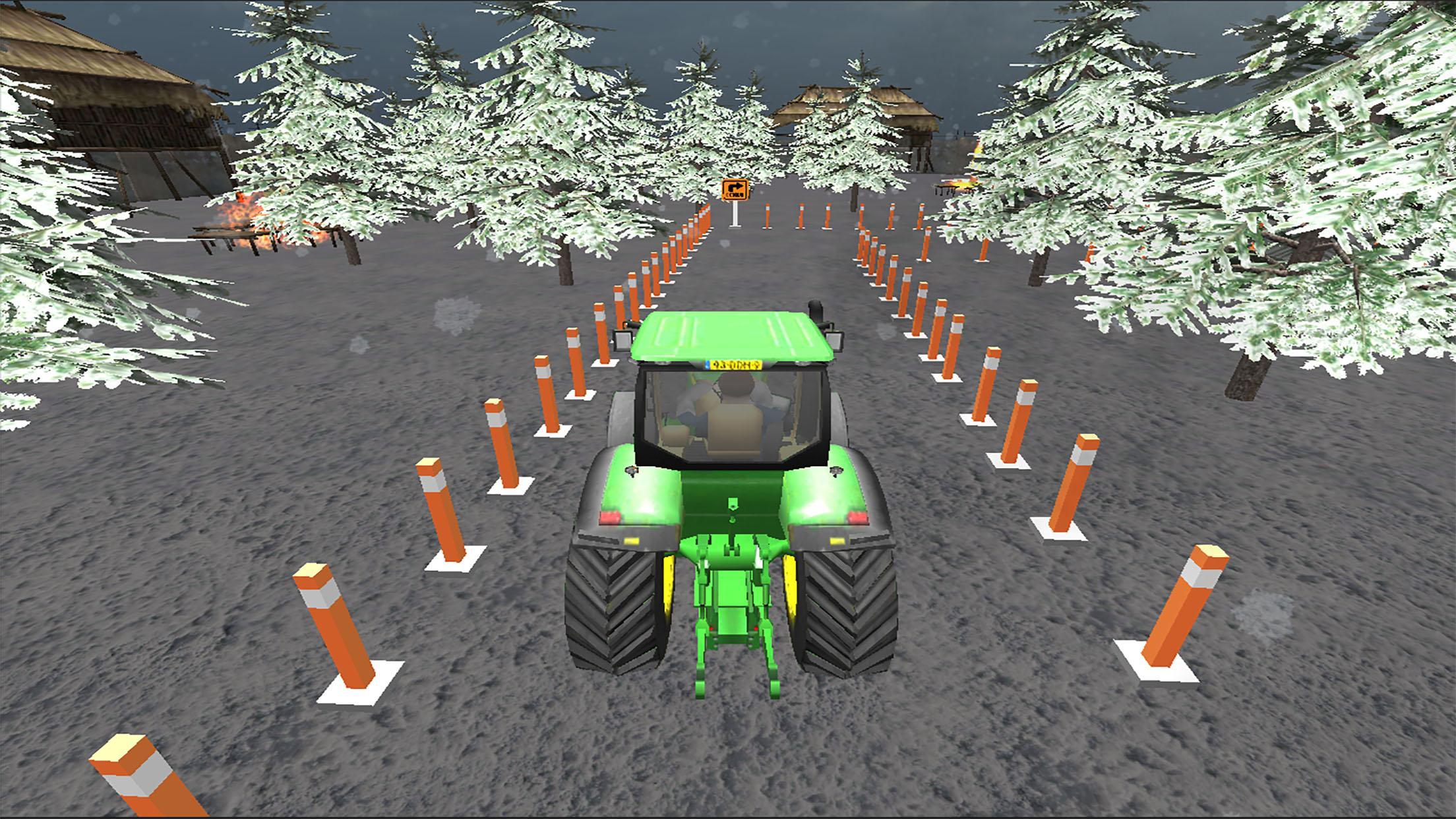 Farming Tractor Parking Games