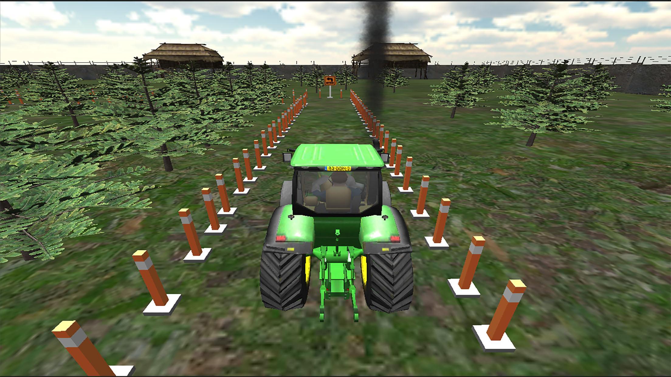 Farming Tractor Parking Games