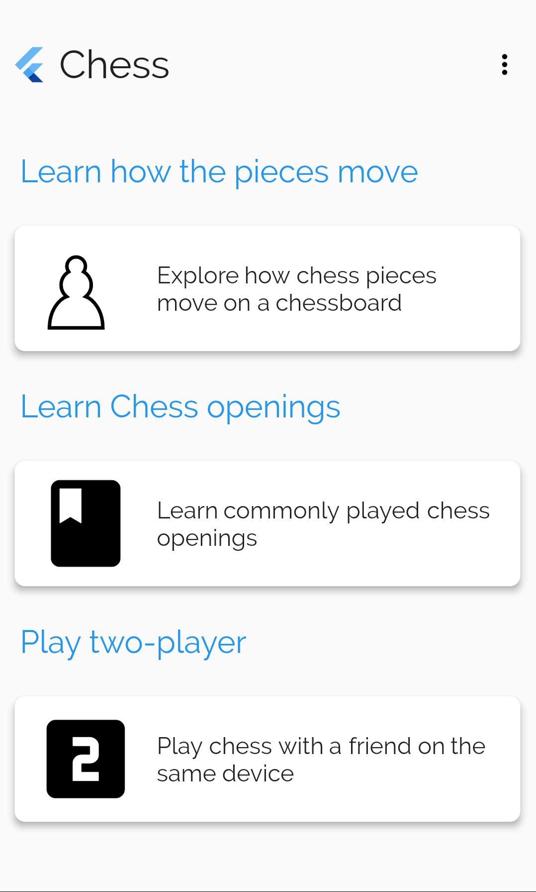 Flutter Chess