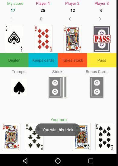 Ramming Cardgame