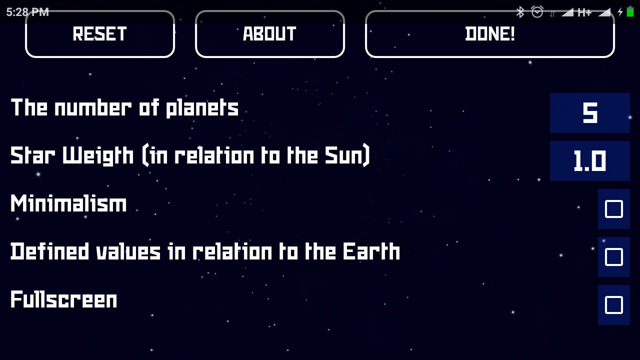 Space Simulator 2D