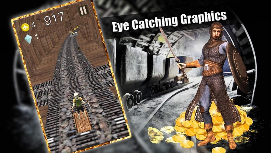 Subway Run: Minecart Rail Rush