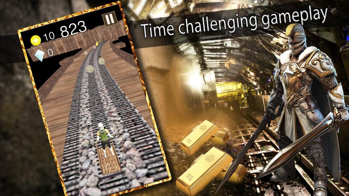 Subway Run: Minecart Rail Rush