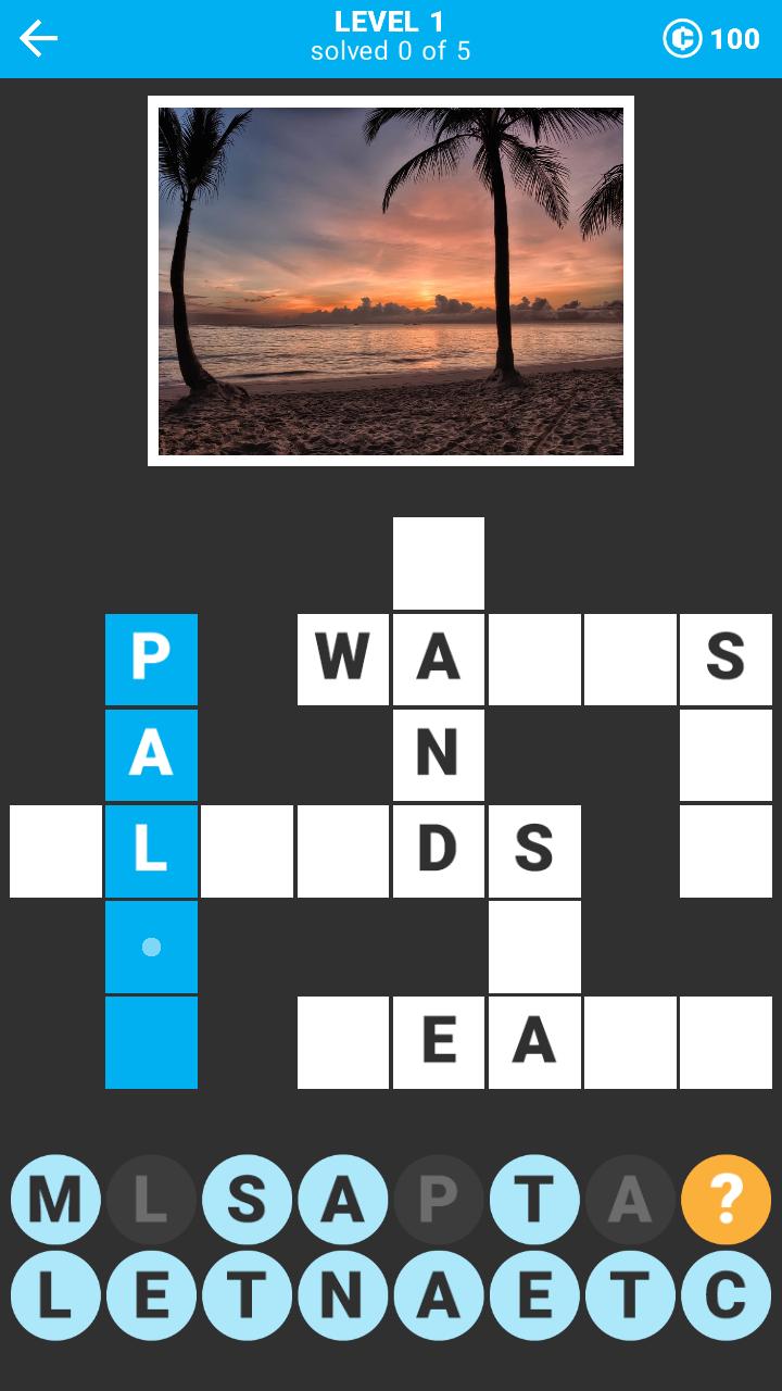 Mom's Crossword with Pictures