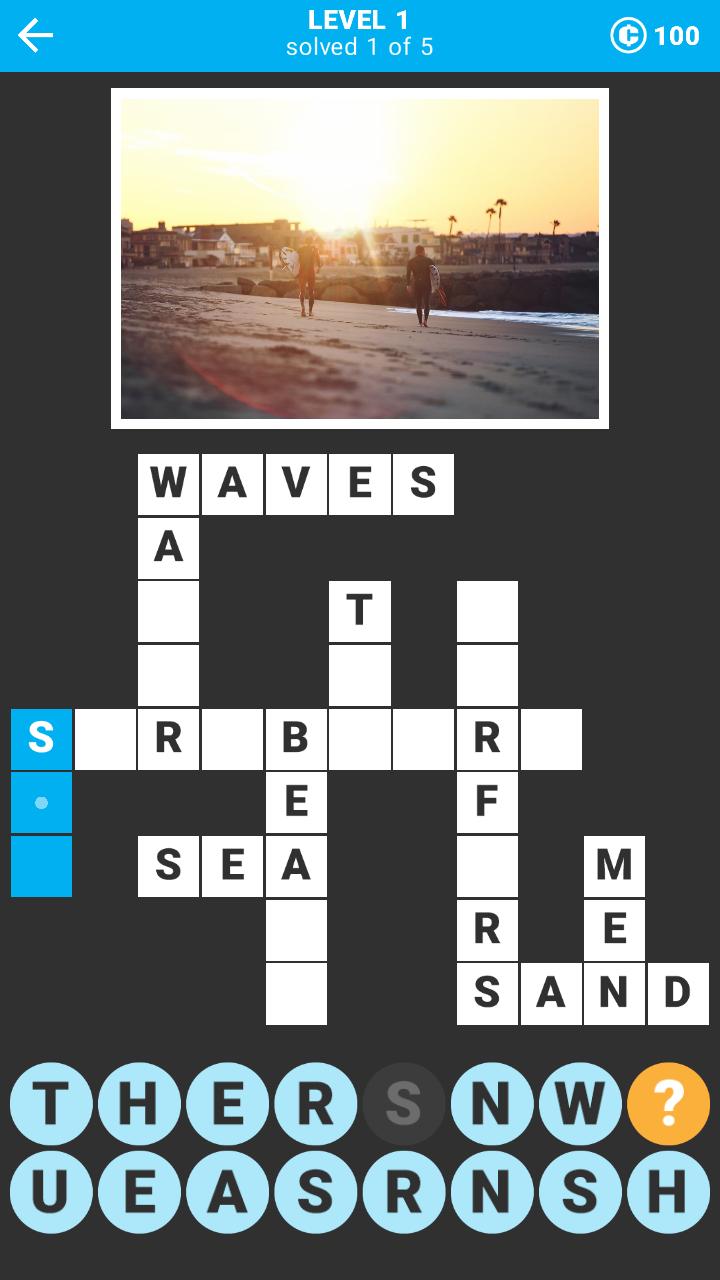 Mom's Crossword with Pictures