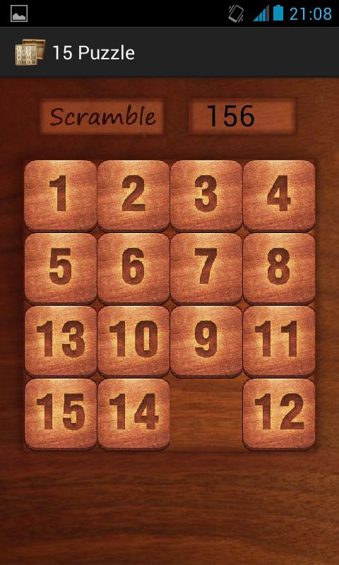 15 Puzzle Logic Game Free