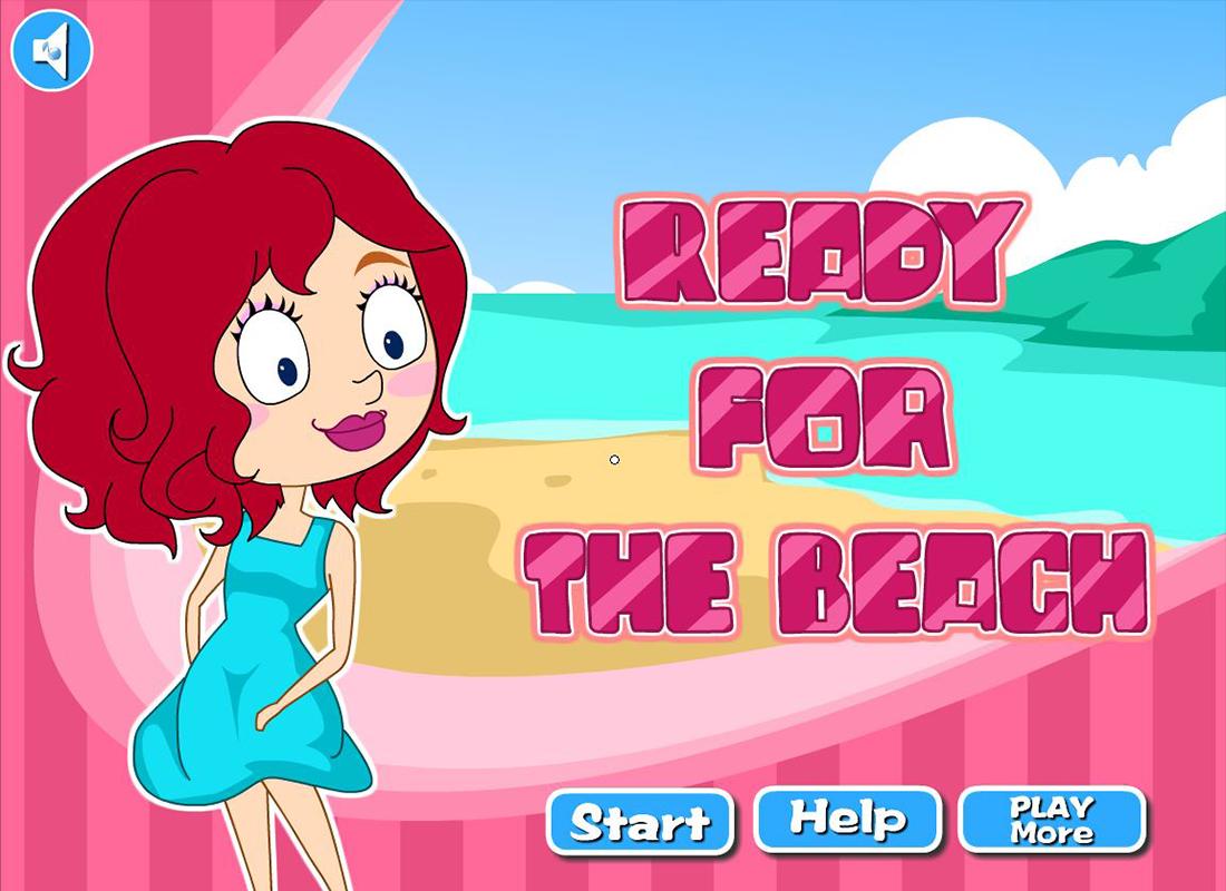 Girl Game Ready For The Beach