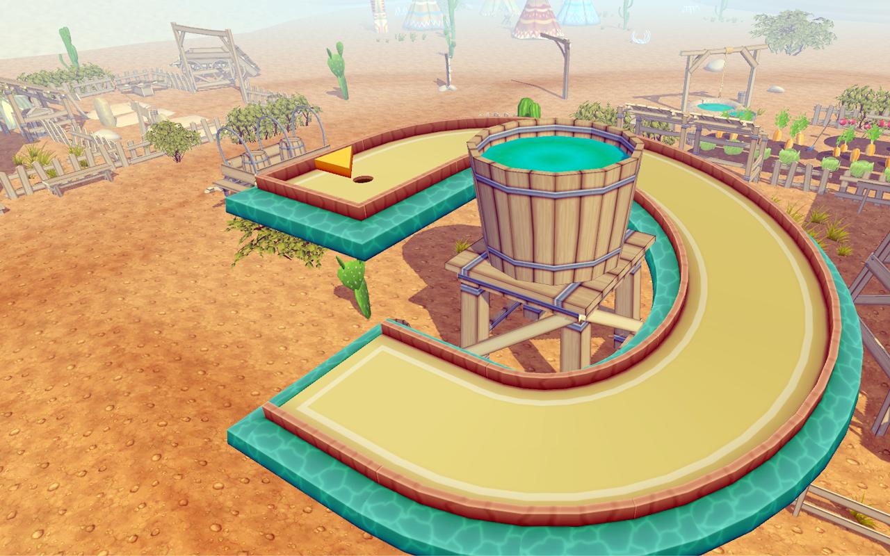 Mini Golf Western Sport Game