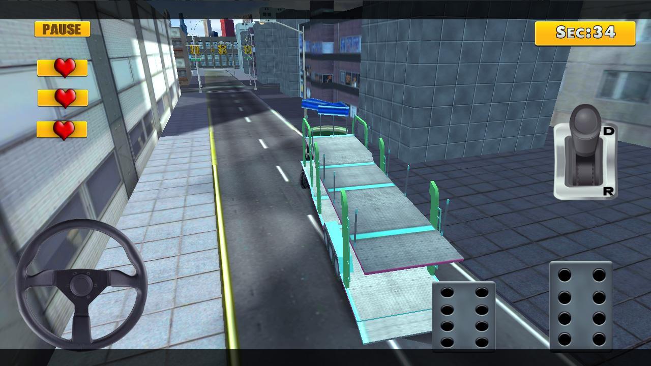 City Truck Transporter Sim