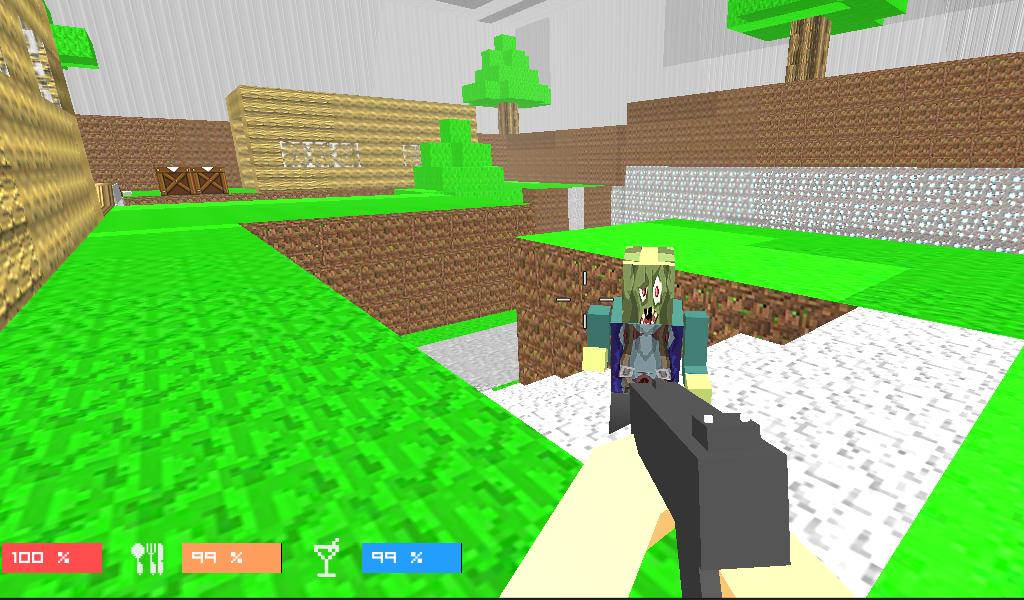 Pixel Zombie Combat Online Fps