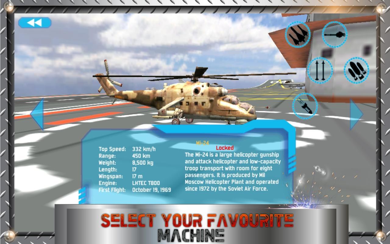 Army Gunship-Heli Battle Game 2018