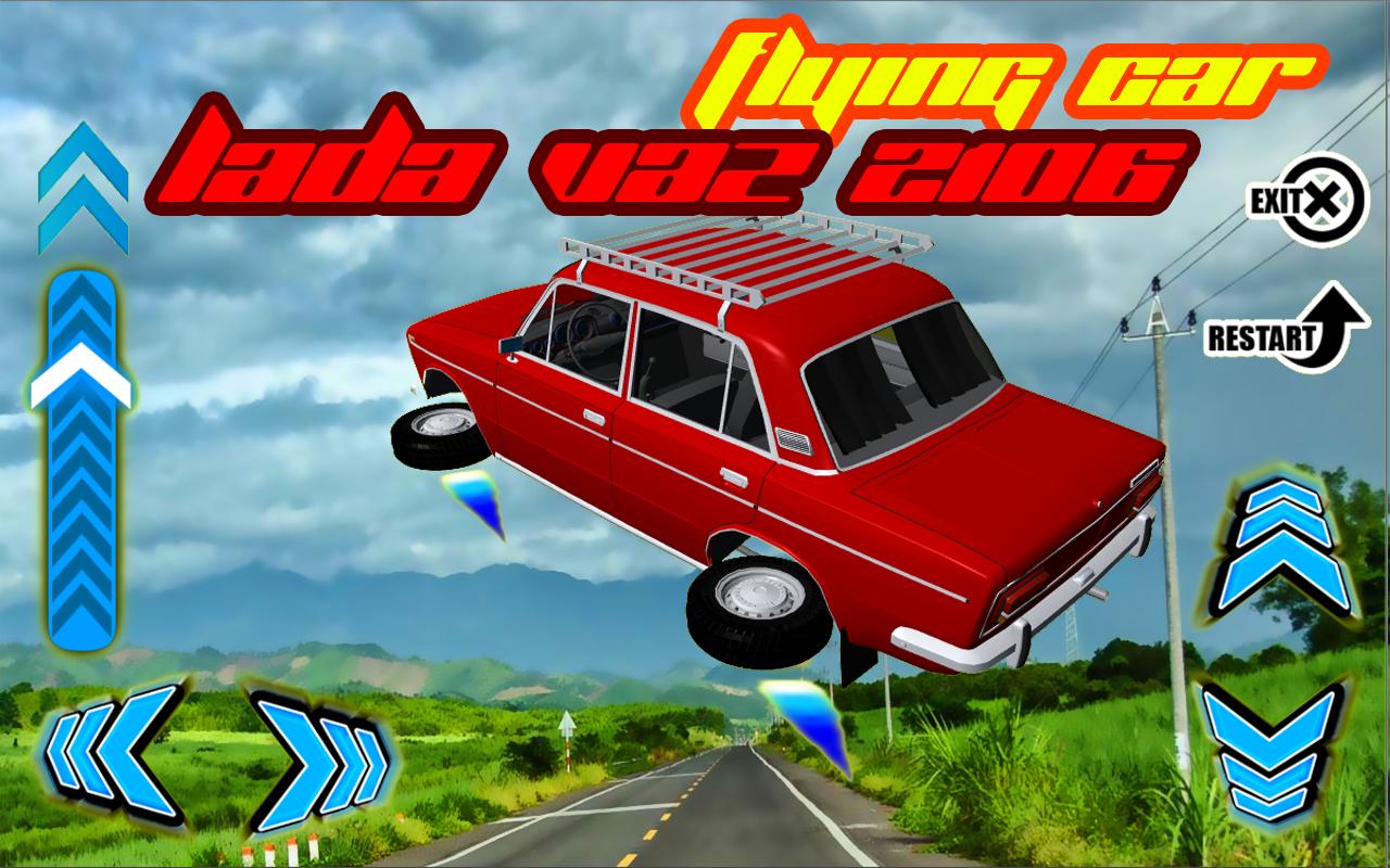 Flying Car LADA VAZ 2106 3D