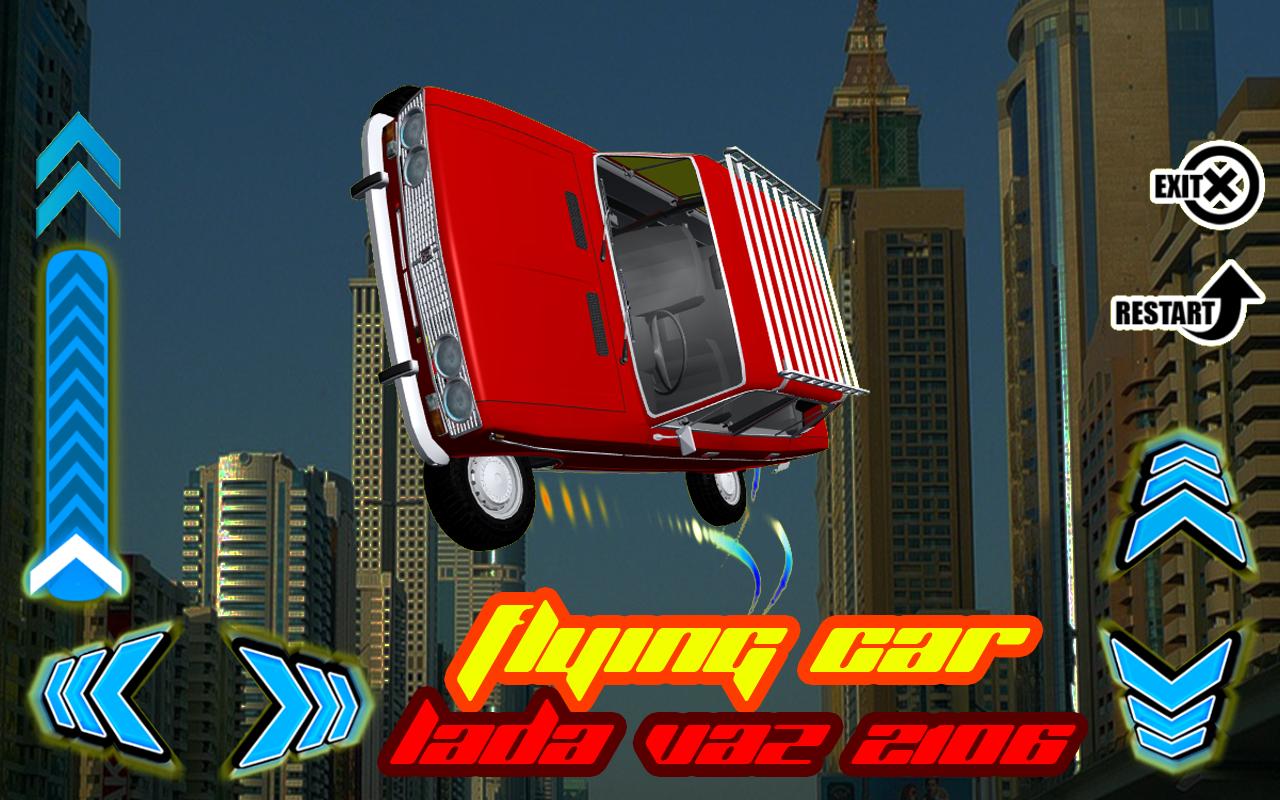 Flying Car LADA VAZ 2106 3D