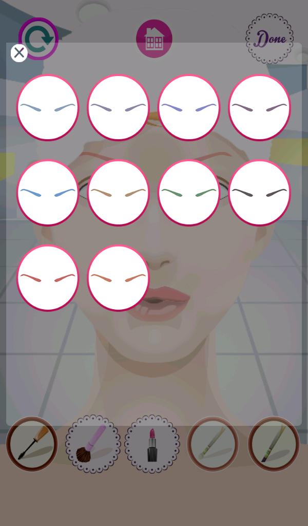 Makeup on Girls