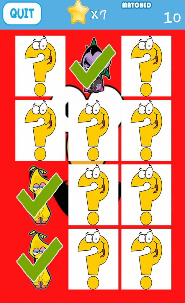 Matching Elmo Card Game