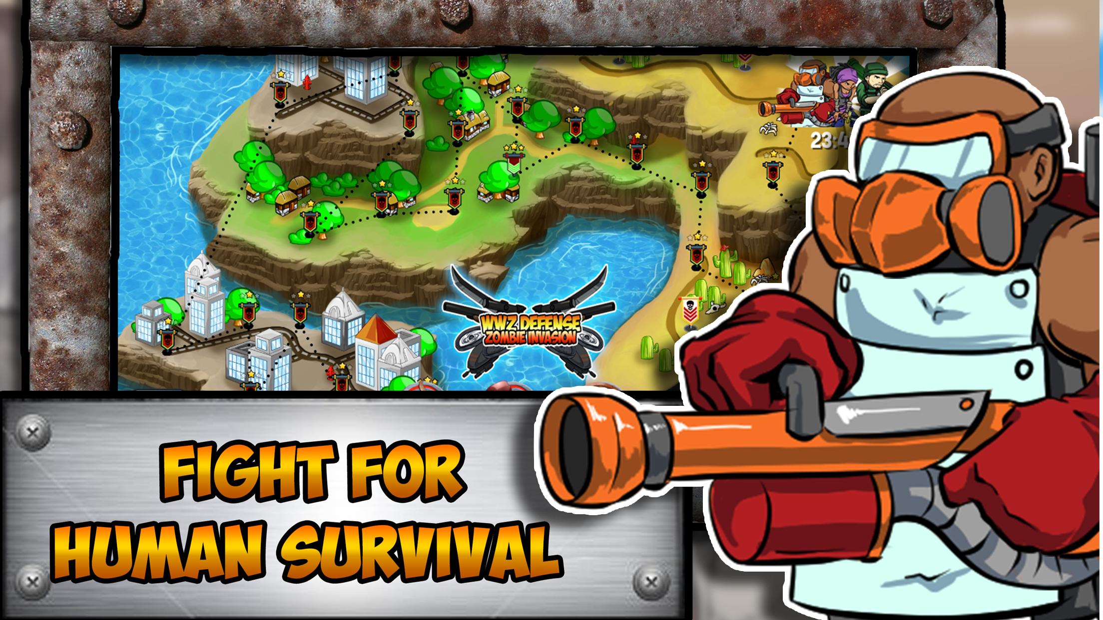 WWZ Defense: Zombie Invasion