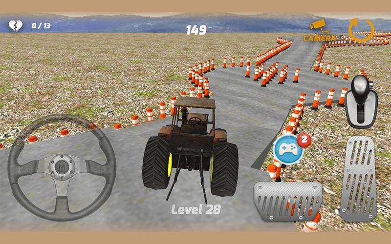 Tractor Drive Parking 3D