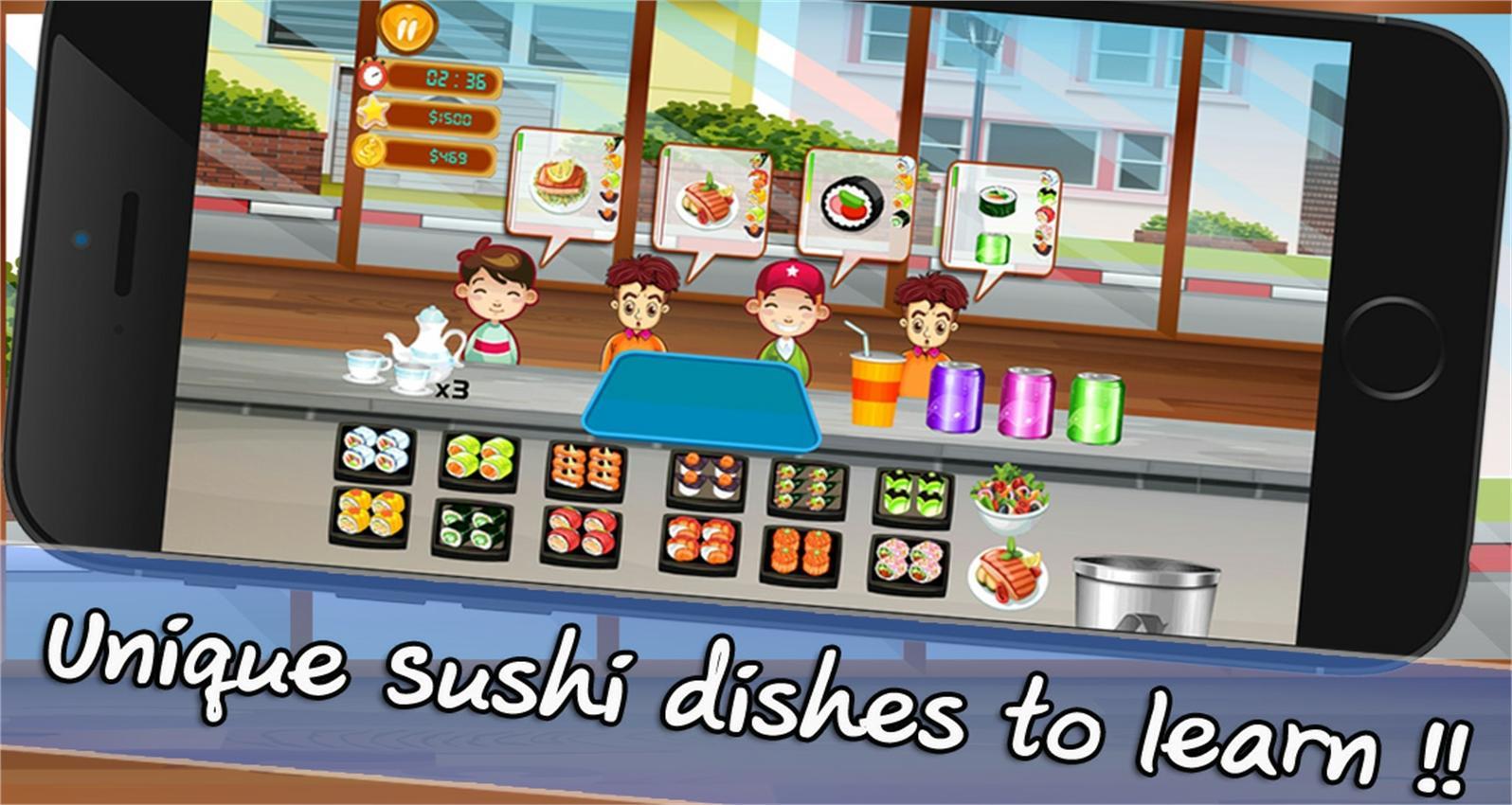 Cooking Chef Bar Sushi Deluxe