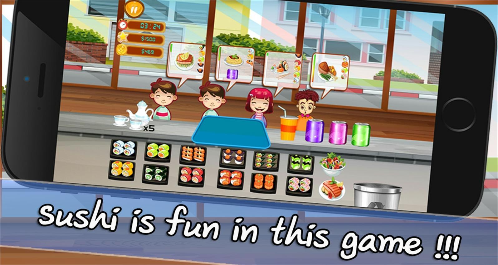 Cooking Chef Bar Sushi Deluxe