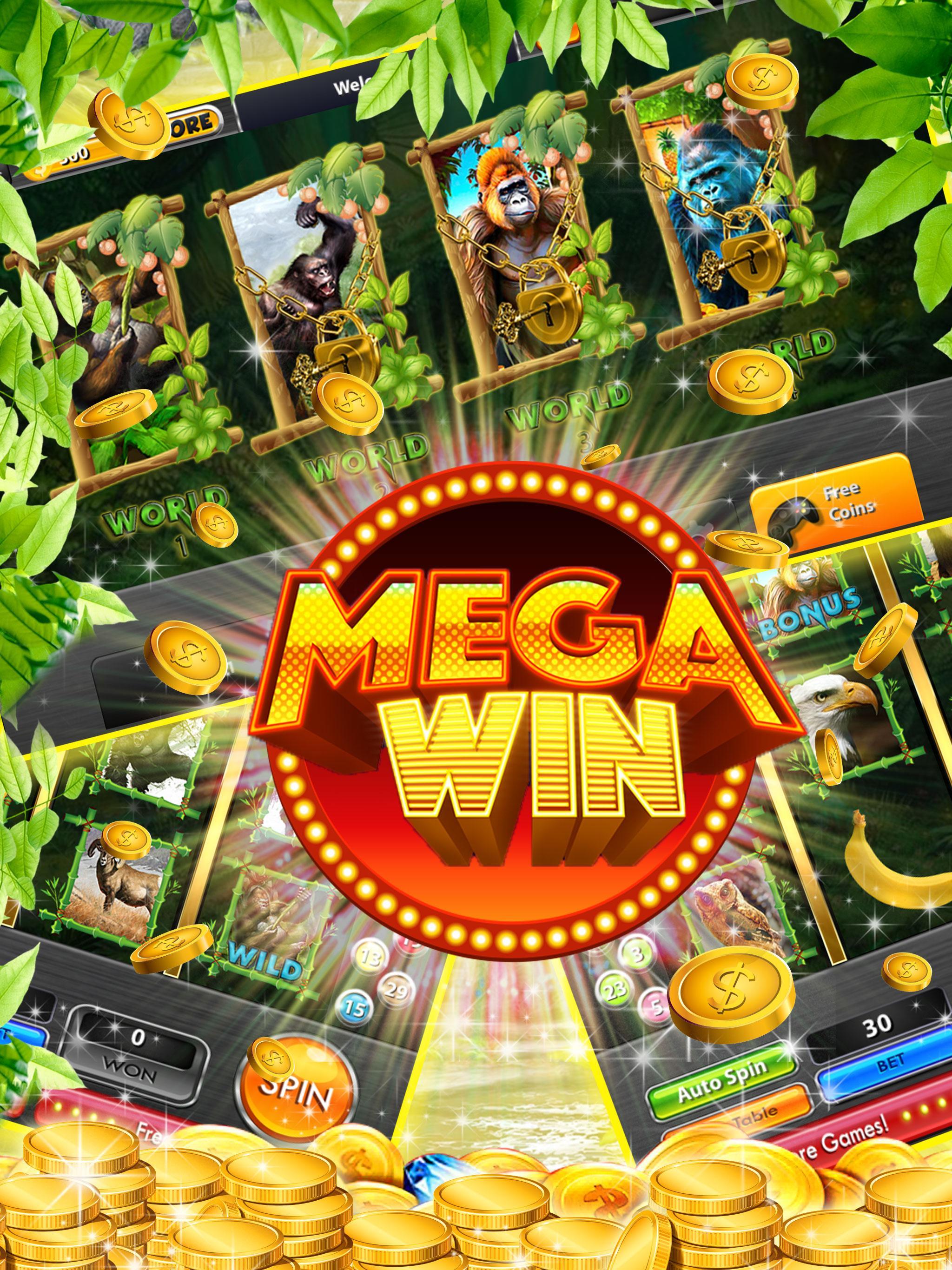 Safari gorilla slots