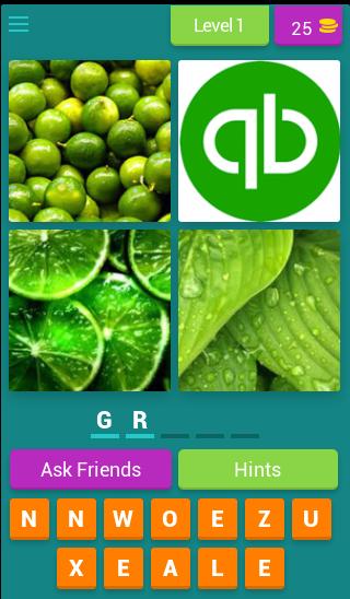 4 Pics 1 Words