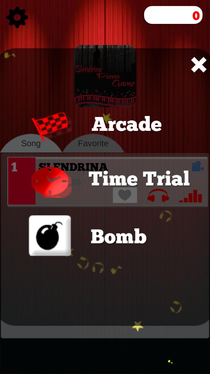 Slendrina Piano Tiles Game